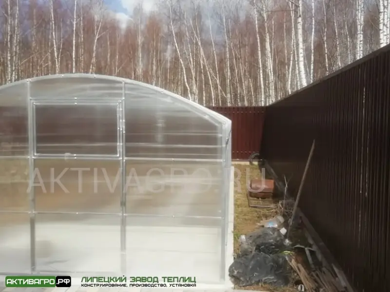 Теплица Ударница Благодатная, ширина 3/3.5 м, труба 40х20 + 20х20 Теплица Ударница Благодатная, ширина 3/3.5 м, труба 40х20 + 20х20