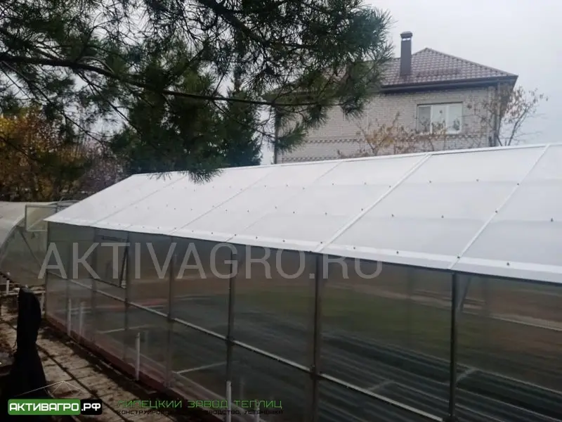 Теплица Ударница Англичанка, ширина 3 м, труба 40х20 Теплица Ударница Англичанка, ширина 3 м, труба 40х20
